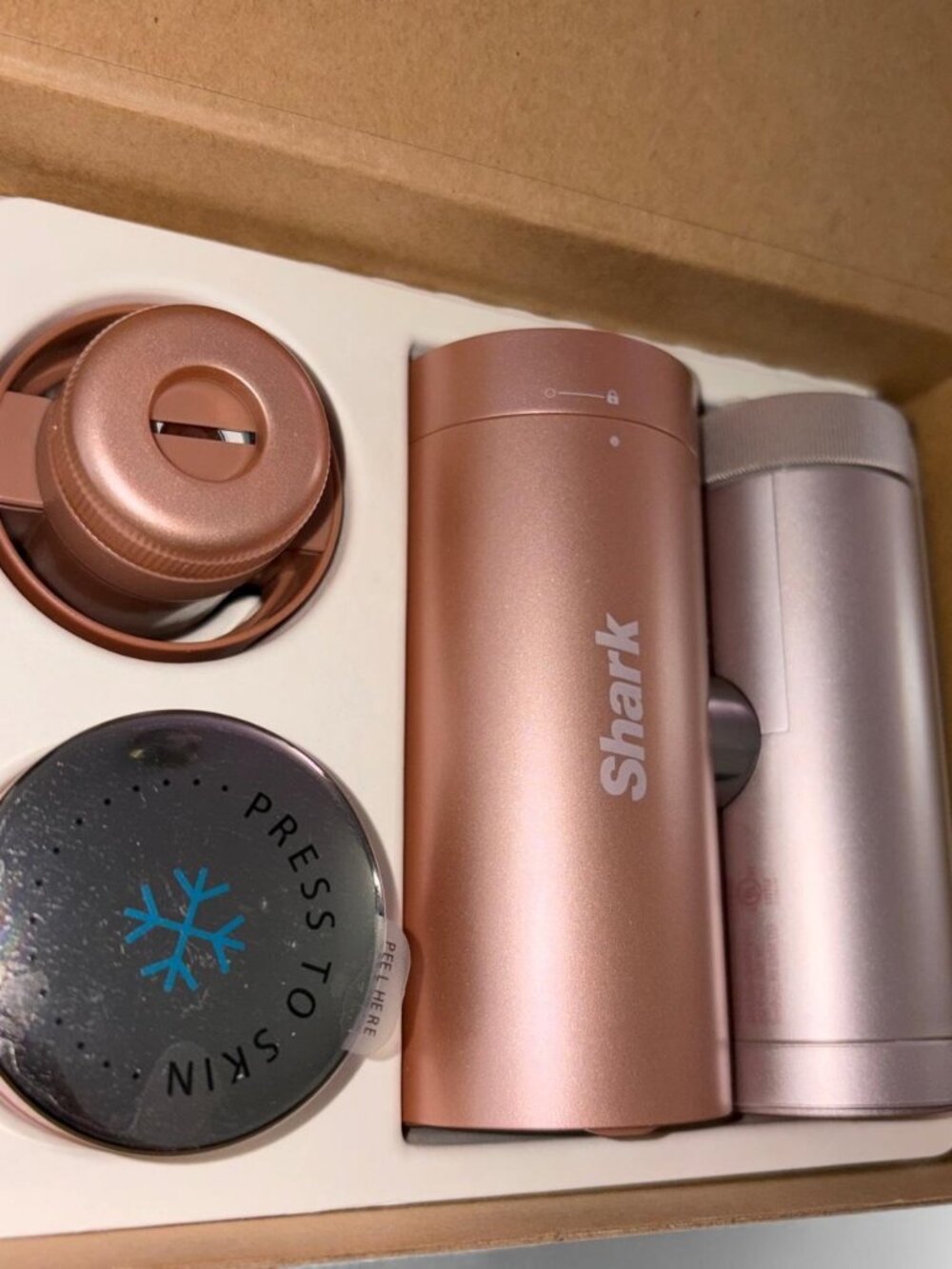 Shark Chill Pill Portable Fan Misting and Icy Cooling Plate InstaChill System